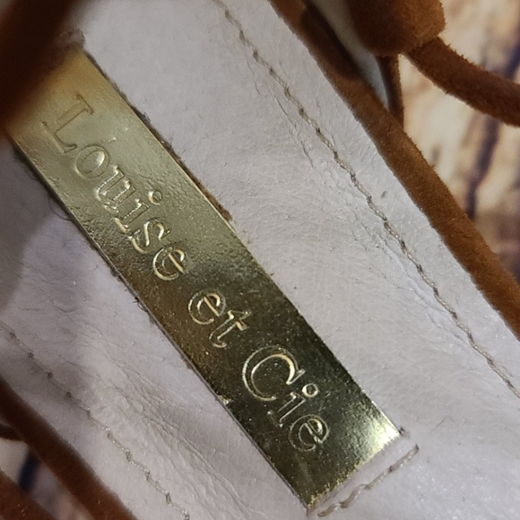 LOUISE et Cie Lo-Abri Ghillie Lace Up ballerina Flats size US 6.5 Leather Ballet - Picture 8 of 16